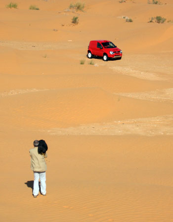 Panda Cross test in Tunisia